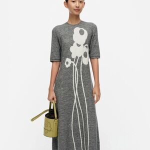 Marimekko Portii Lammet Dress Small